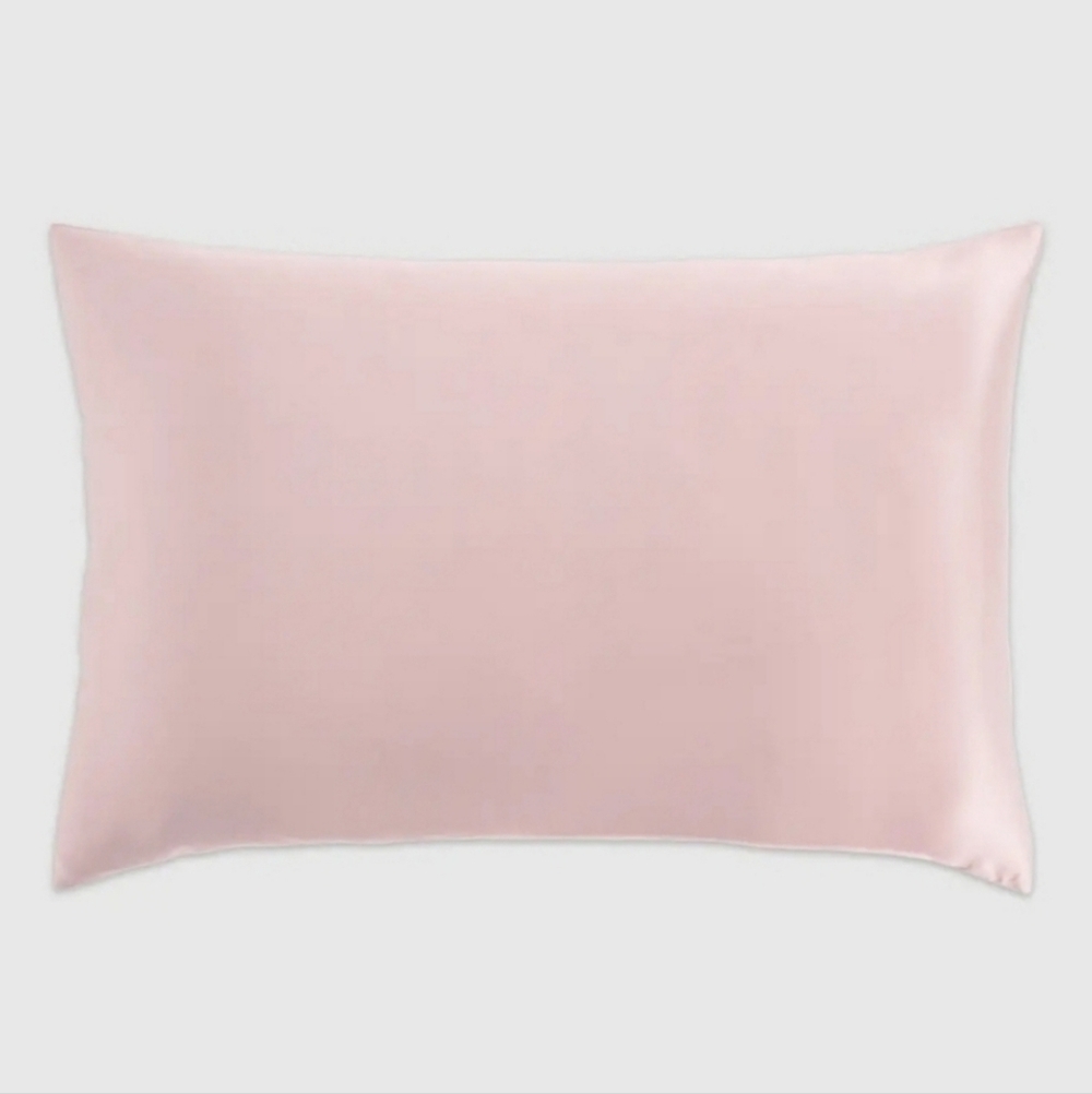 NWOT! - Quince Pink Silk Zip Close Pillowcase! Sz. King (S11)